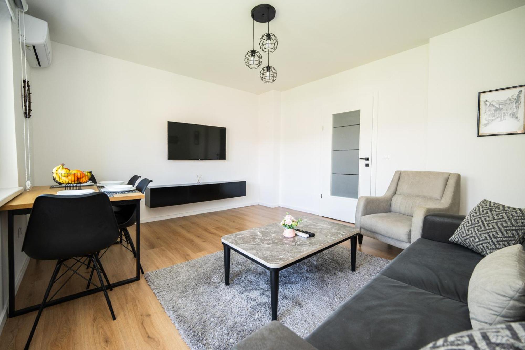 Bright 2Bdr Apartment With Balcony - Free Parking Сараево Экстерьер фото